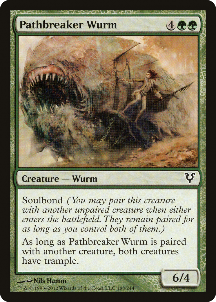 Pathbreaker Wurm [Avacyn Restored]-1