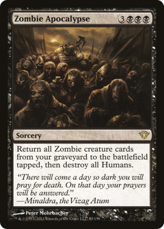 Zombie Apocalypse (DKA-080) - Dark Ascension Foil-1