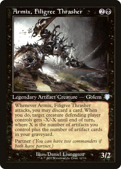 Armix, Filigree Thrasher (Retro) [The Brothers' War Commander]-1