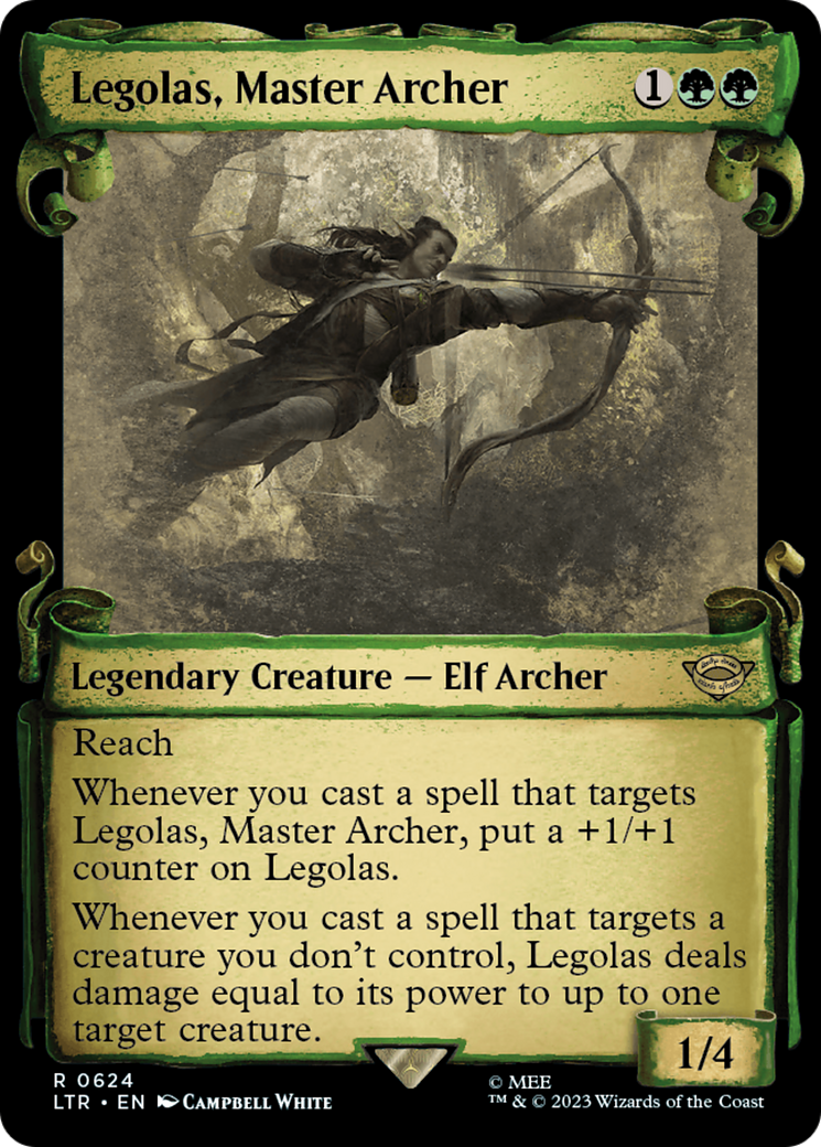 Legolas, Master Archer [The Lord of the Rings: Tales of Middle-Earth Showcase Scrolls]-1
