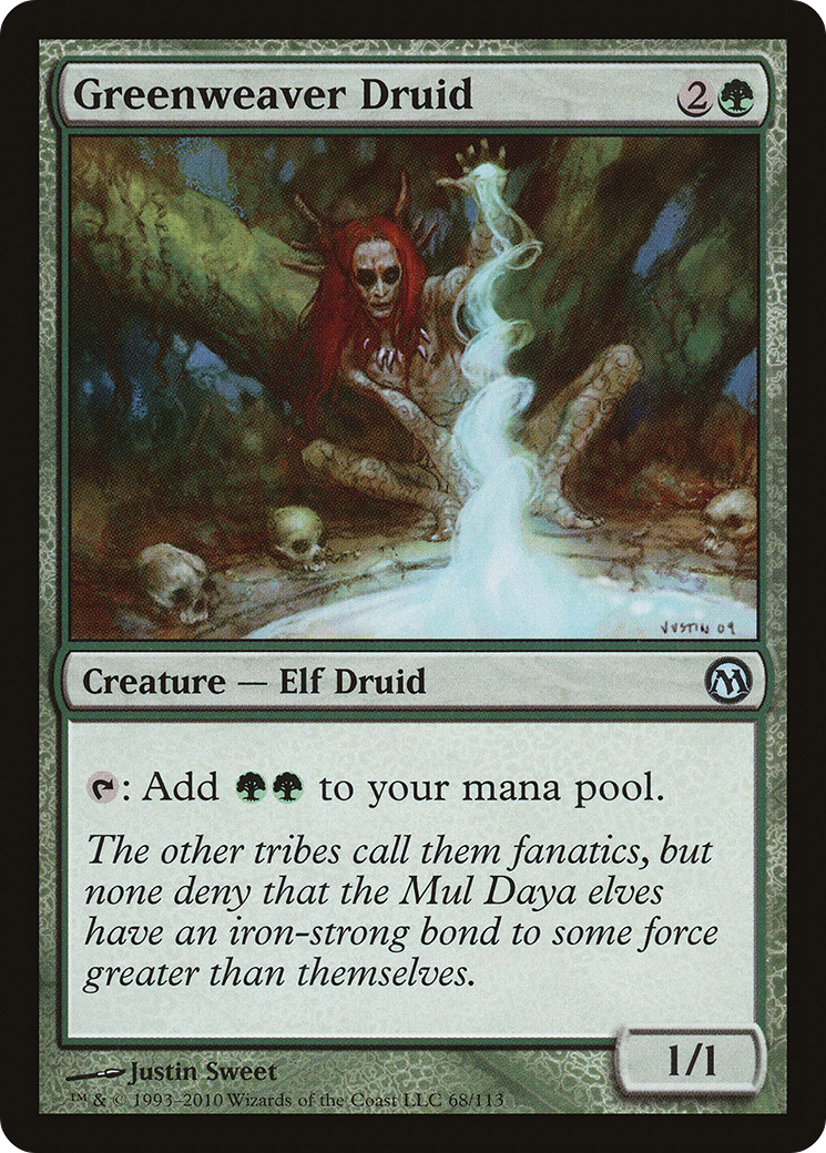 Greenweaver Druid [Duels of the Planeswalkers]-1