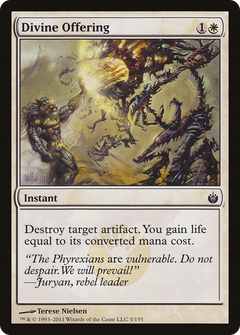Divine Offering [Mirrodin Besieged]-1