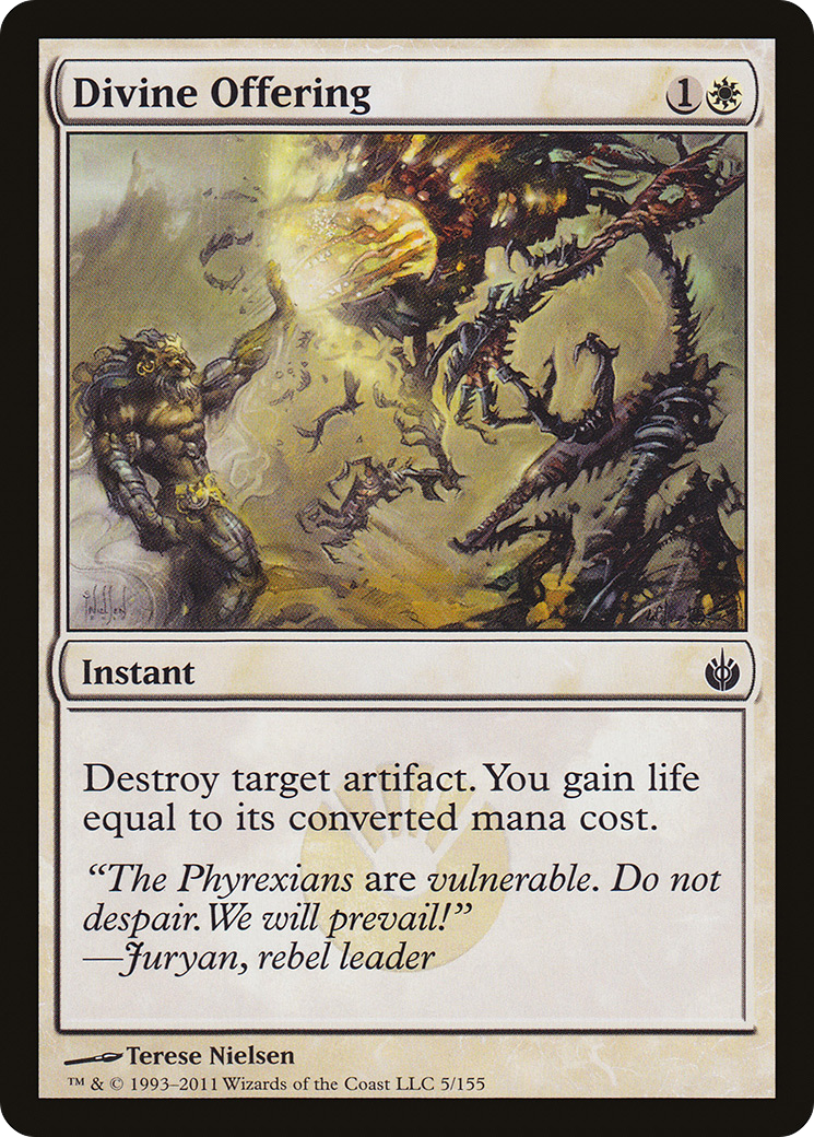 Divine Offering [Mirrodin Besieged]-1