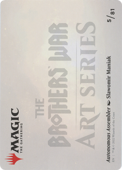 Autonomous Assembler // Autonomous Assembler (ABRO-005) - The Brothers' War Art Series (Borderless)-2