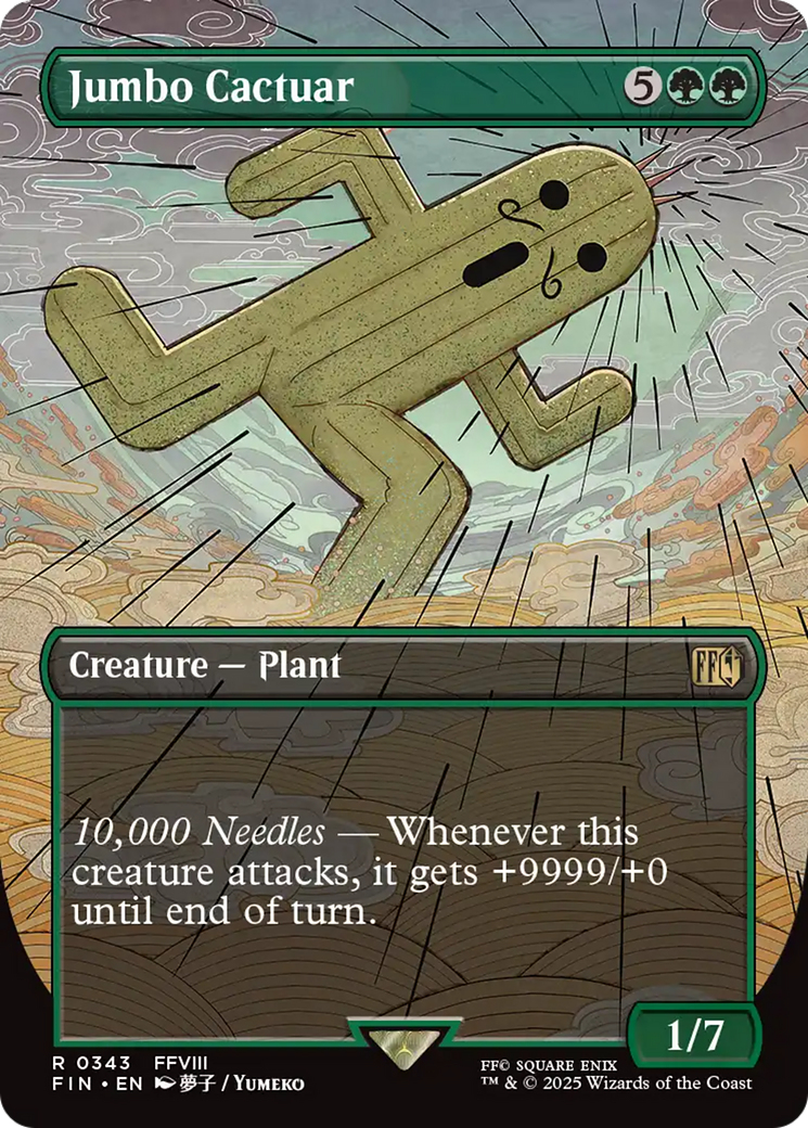 Jumbo Cactuar (Borderless) [FINAL FANTASY]-1