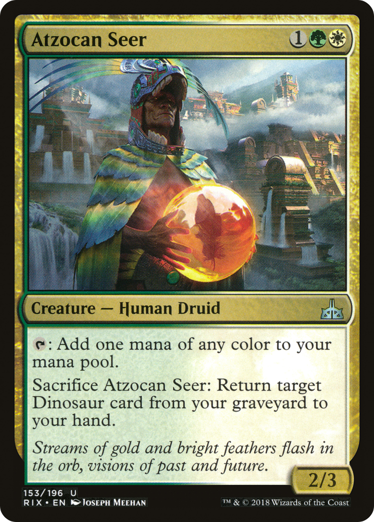 Atzocan Seer [Rivals of Ixalan]-1