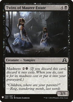 Twins of Maurer Estate [Mystery Booster]-1