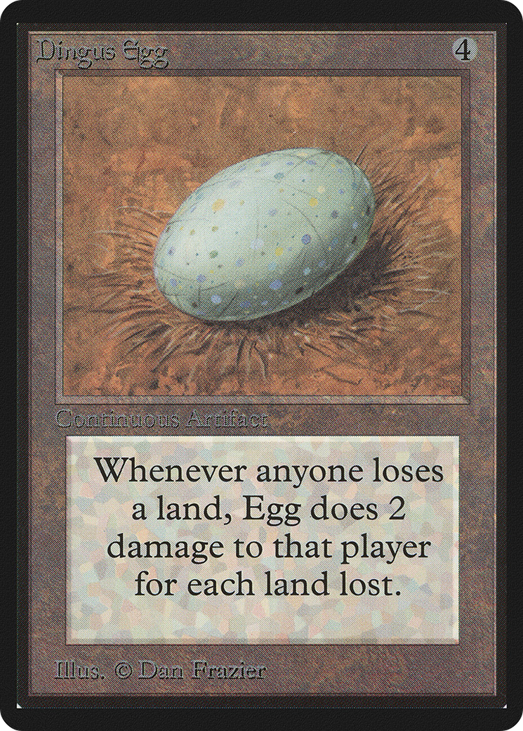 Dingus Egg (LEB-) - Limited Edition Beta-1