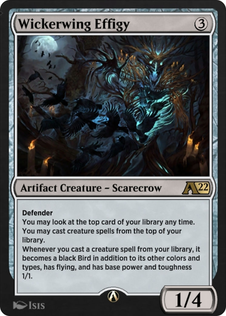 Wickerwing Effigy (Y22-061) - Alchemy: Innistrad-1