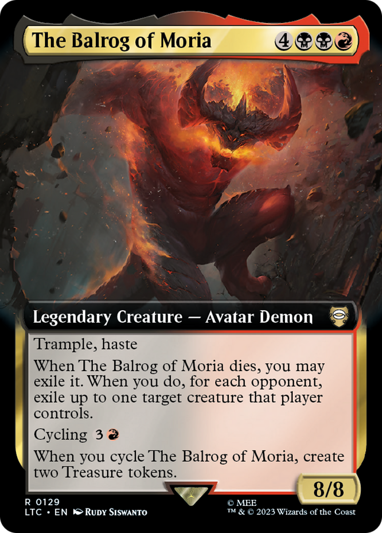 The Balrog of Moria (Extended Art) [The Lord of the Rings: Tales of Middle-Earth Commander]-1