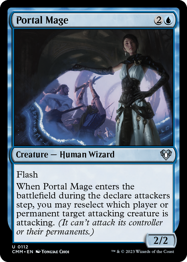 Portal Mage [Commander Masters]-1