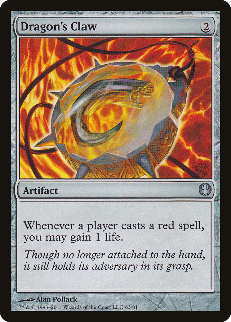 Dragon's Claw [Duel Decks: Knights vs. Dragons]-1