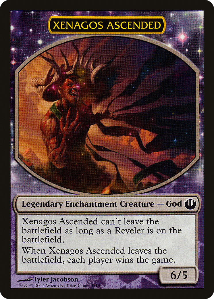 Xenagos Ascended (HERO-) - Defeat a God: (enchantment)-1