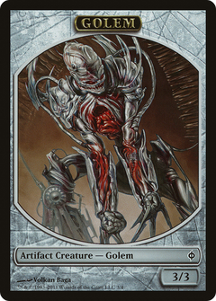 Golem Token [New Phyrexia Tokens]-1