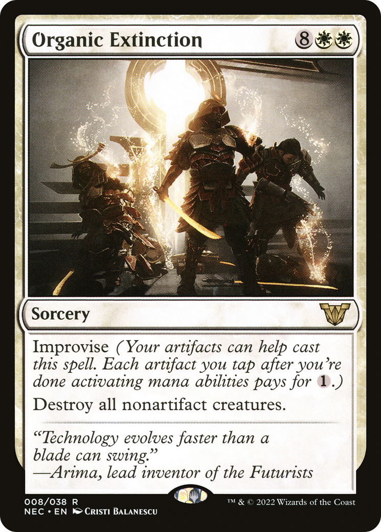 Organic Extinction [Kamigawa: Neon Dynasty Commander]-1
