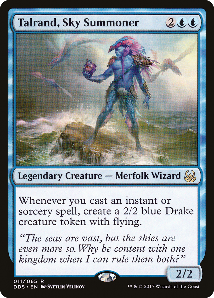 Talrand, Sky Summoner [Duel Decks: Mind vs. Might]-1
