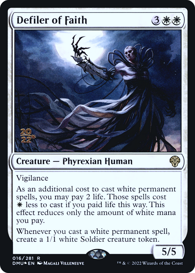 Defiler of Faith [Dominaria United Prerelease Promos]-1