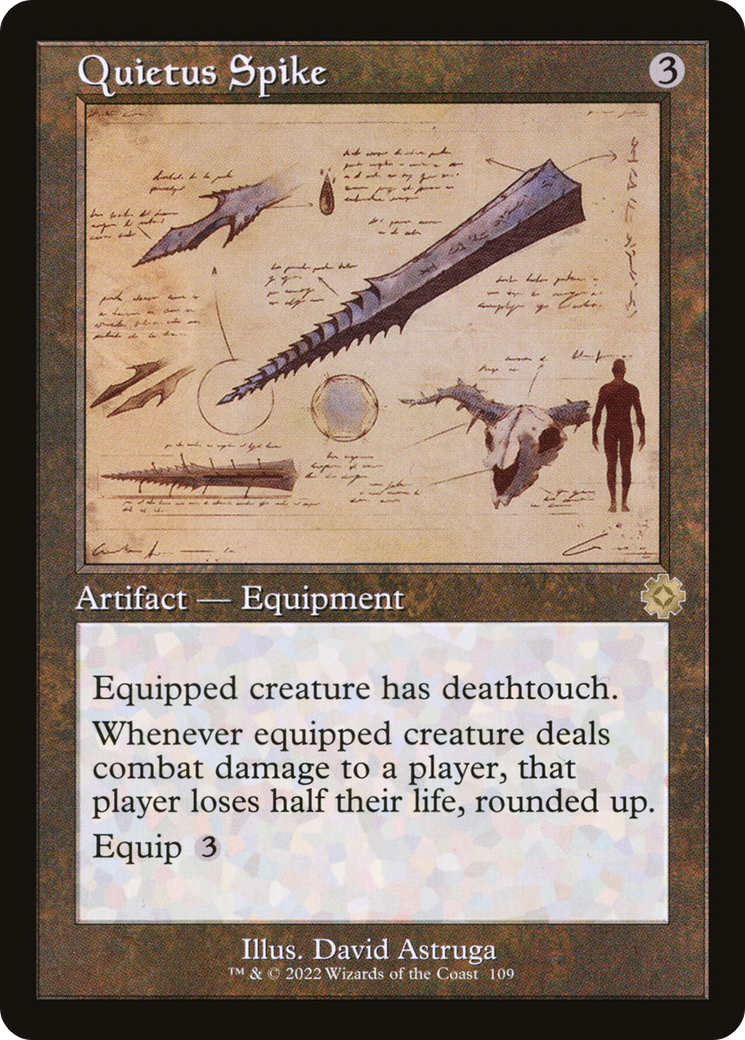 Quietus Spike (Retro Schematic) [The Brothers' War Retro Artifacts]-1