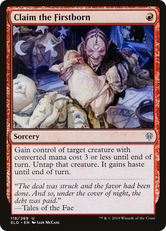 Claim the Firstborn [Throne of Eldraine]-1