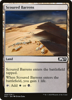 Scoured Barrens [Core Set 2021]-1