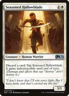 Seasoned Hallowblade [Core Set 2021]-1