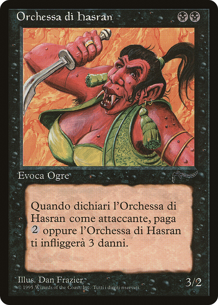 Hasran Ogress (Italian) - "Orchessa di hasran" (REN-) - Rinascimento-1