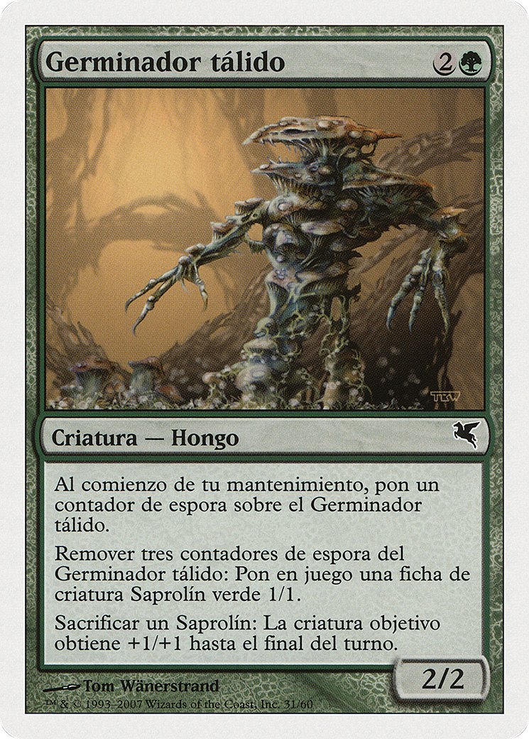 Thallid Germinator (Spanish) - "Germinador talido" (J31) (PSAL-J31) - Salvat 2005-1