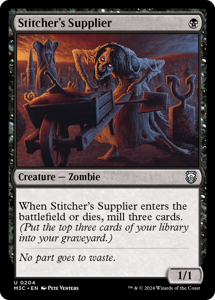 Stitcher's Supplier [Modern Horizons 3 Commander]-1