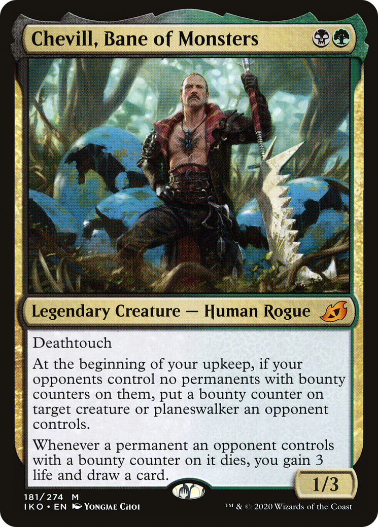 Chevill, Bane of Monsters [Ikoria: Lair of Behemoths]-1