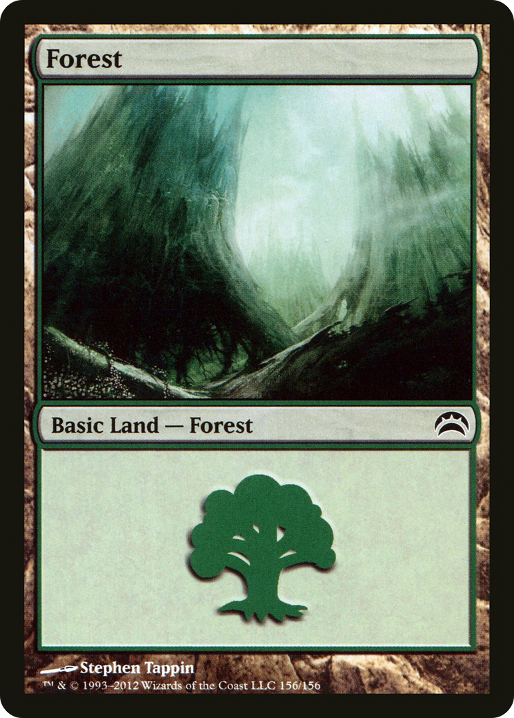 Forest (156) [Planechase 2012]-1