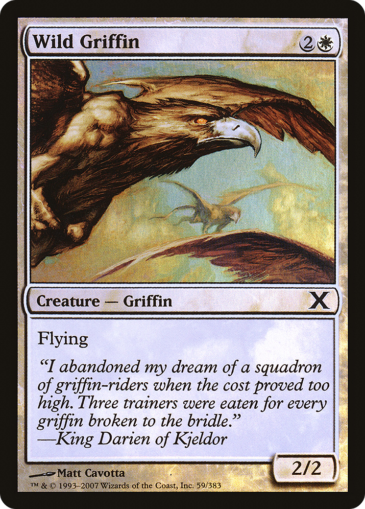 Wild Griffin (10E-59★) - Tenth Edition Foil-1