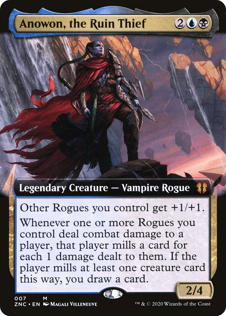 Anowon, the Ruin Thief (Extended Art) [Zendikar Rising Commander]-1