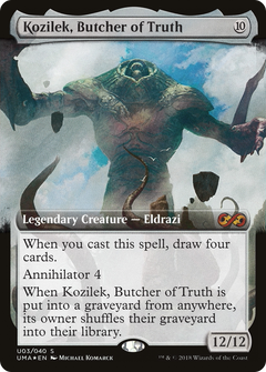 Kozilek, Butcher of Truth (Topper) [Ultimate Masters Box Topper]-1