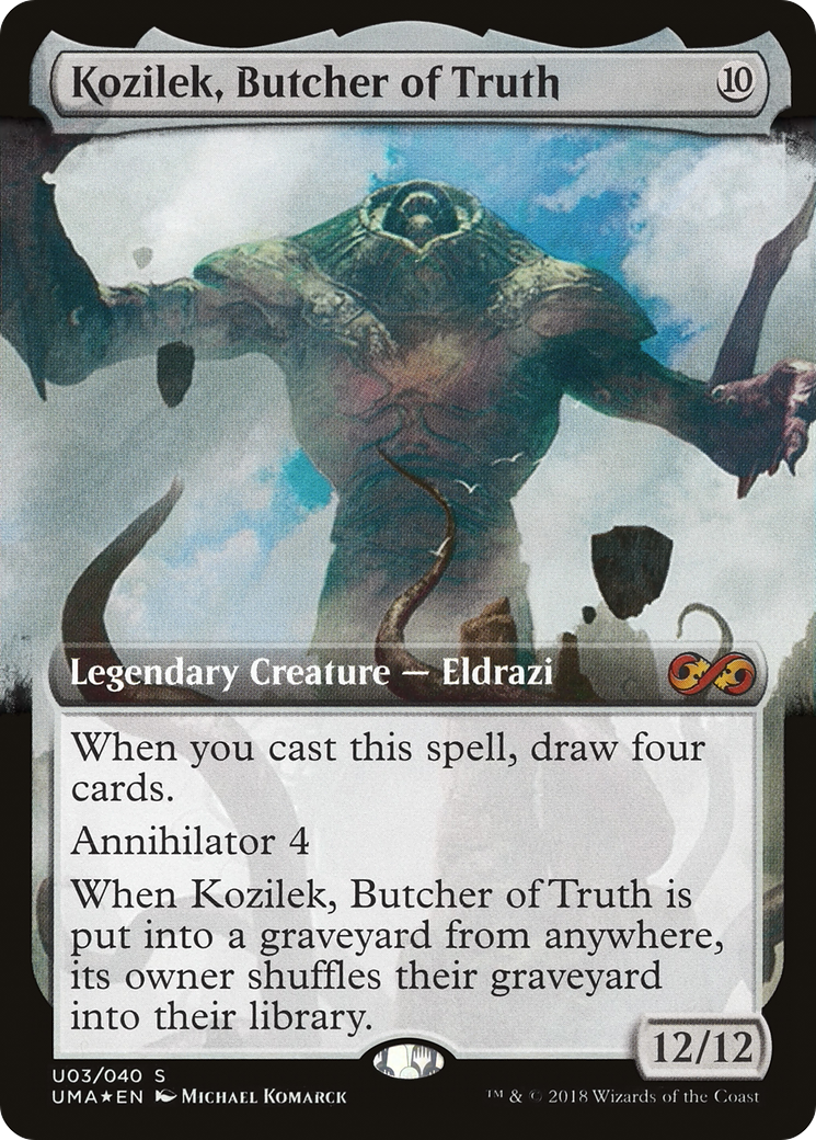 Kozilek, Butcher of Truth (Topper) [Ultimate Masters Box Topper]-1
