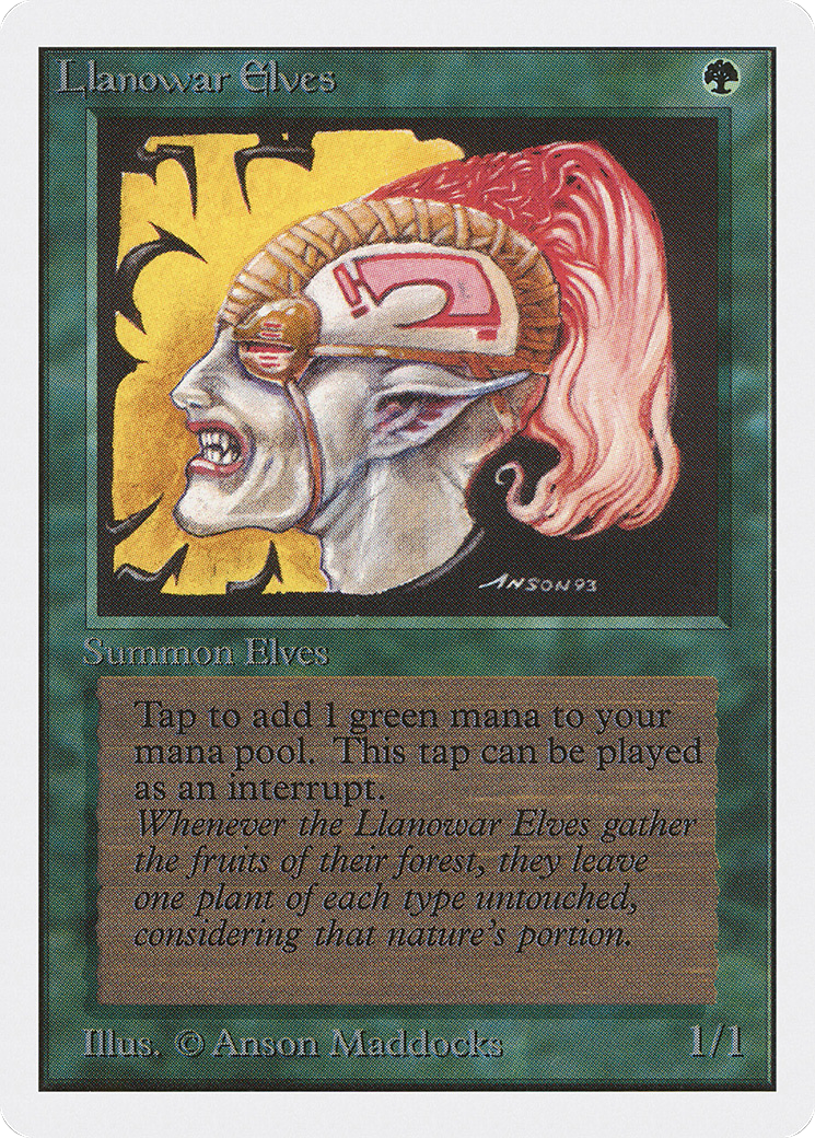 Llanowar Elves [Unlimited Edition]-1