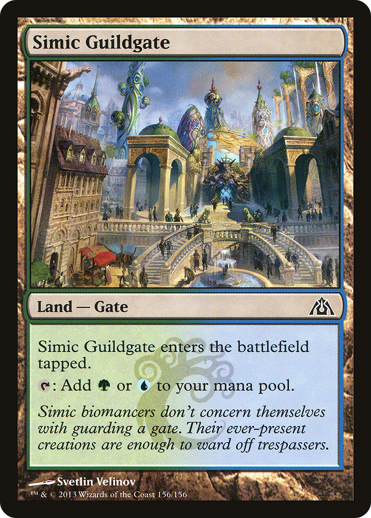 Simic Guildgate [Dragon's Maze]-1
