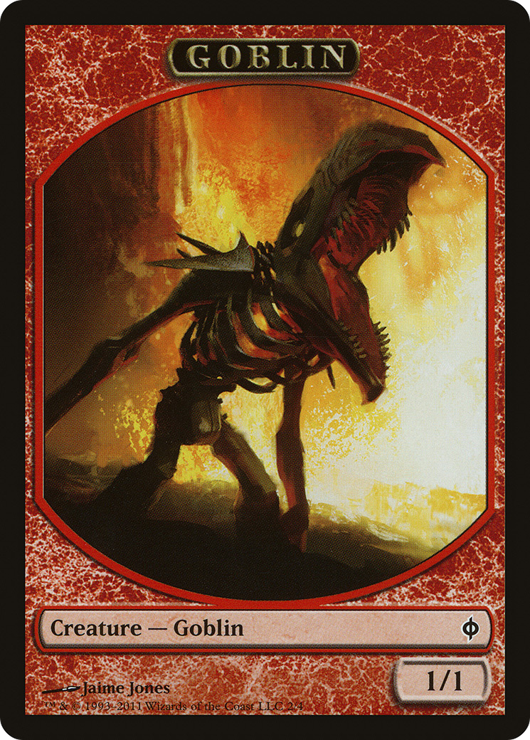 Goblin Token [New Phyrexia Tokens]-1