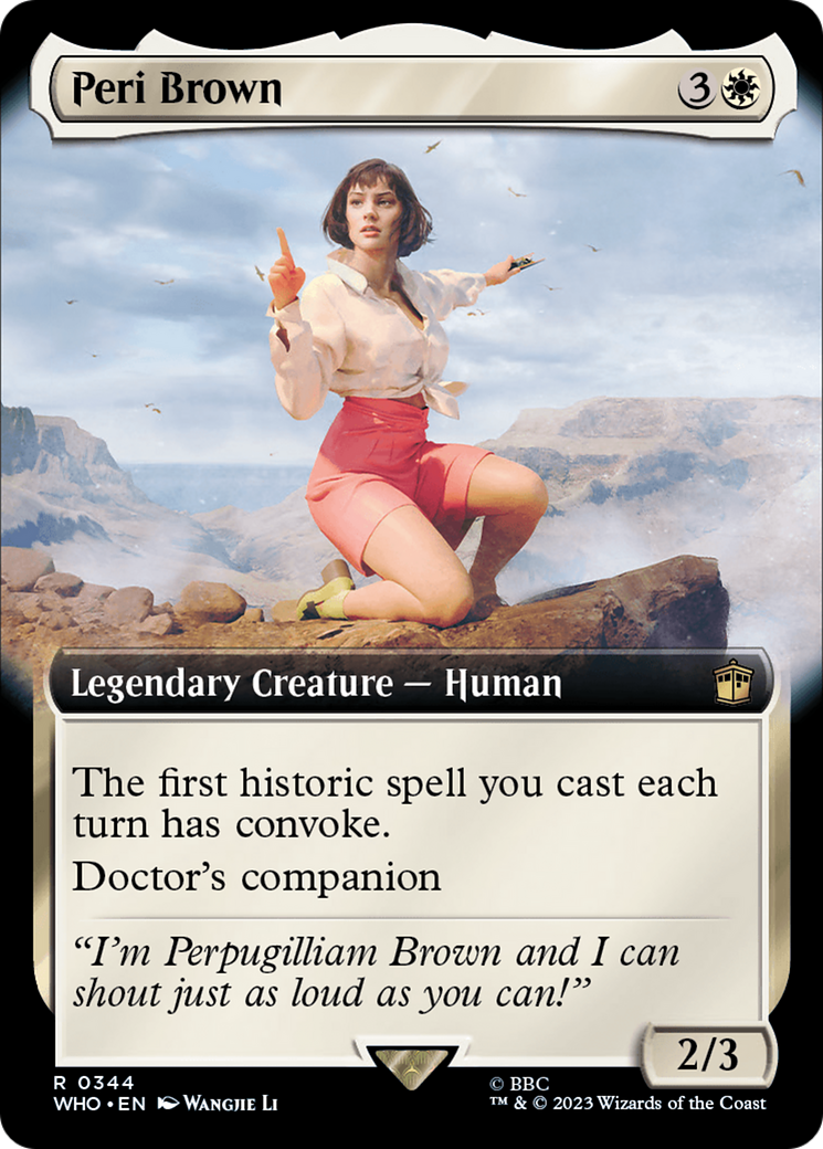 Peri Brown (Extended Art) [Doctor Who]-1