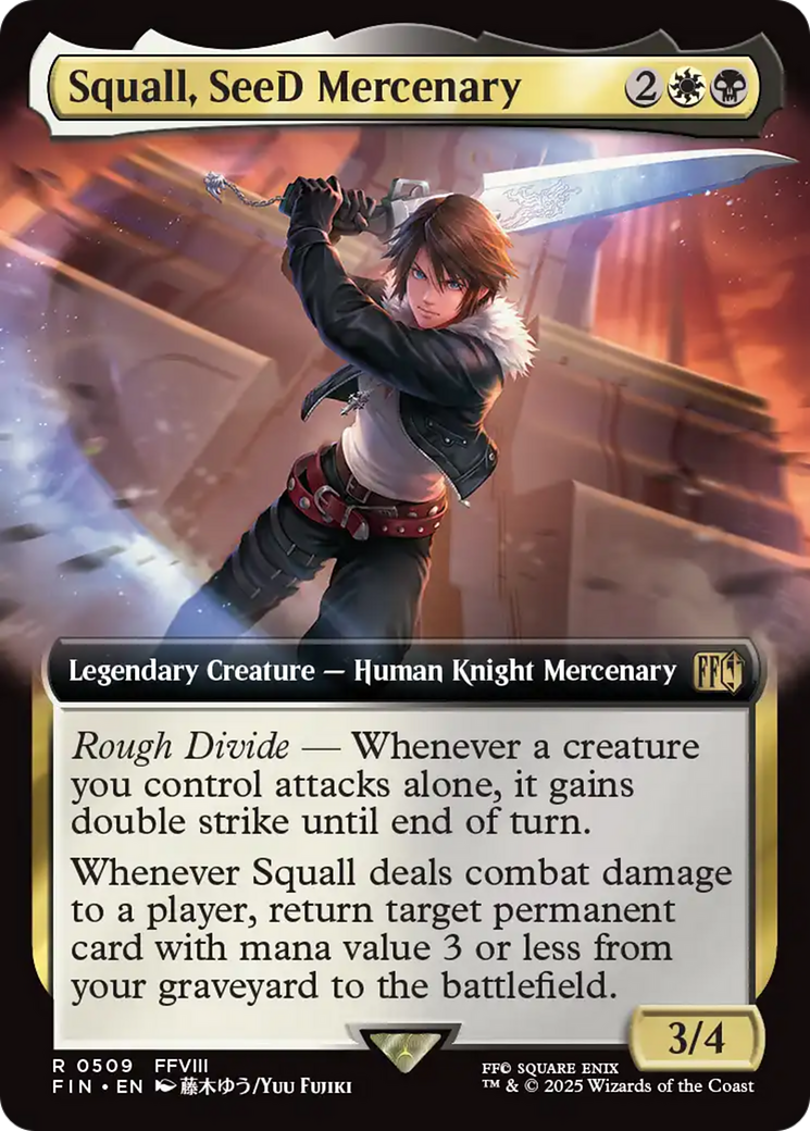 Squall, SeeD Mercenary (Extended Art) [FINAL FANTASY]-1
