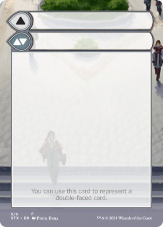Helper Card (8/9) [Strixhaven: School of Mages Tokens]-1