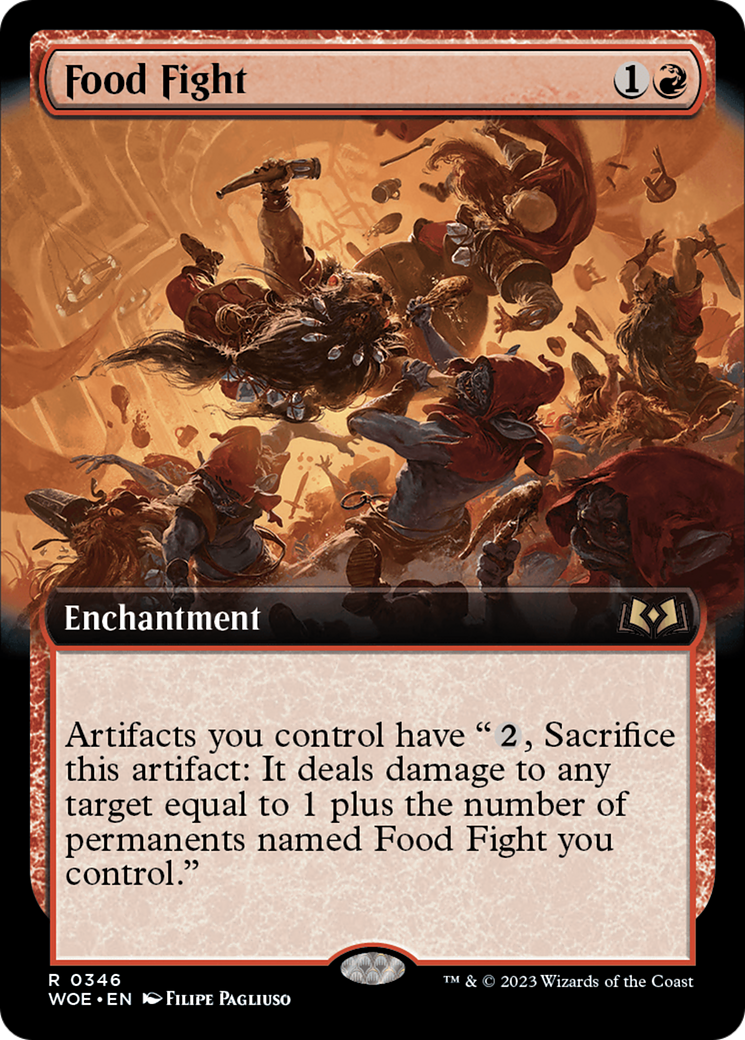 Food Fight (Extended Art) [Wilds of Eldraine]-1