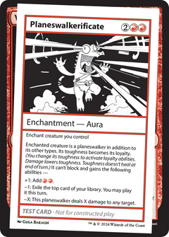 Planeswalkerificate [Mystery Booster 2 Playtest Cards]-1
