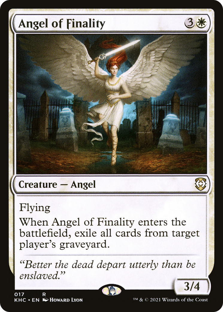 Angel of Finality [Kaldheim Commander]-1