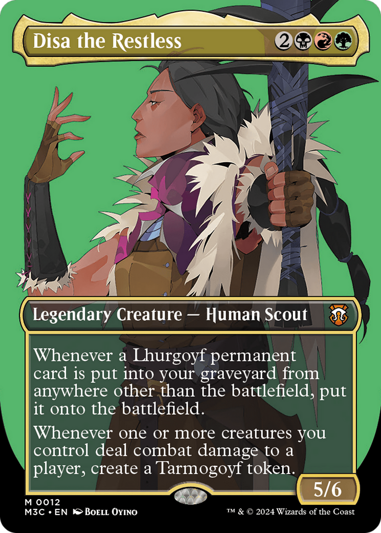 Disa the Restless (Borderless) [Modern Horizons 3 Commander]-1