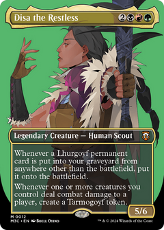 Disa the Restless (Borderless) [Modern Horizons 3 Commander]-1