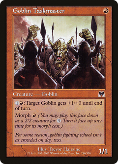 Goblin Taskmaster [Onslaught]-1