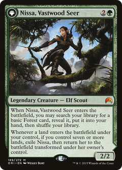 Nissa, Vastwood Seer // Nissa, Sage Animist [Magic Origins]-3