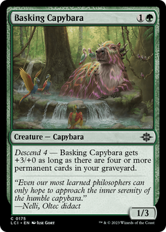 Basking Capybara [The Lost Caverns of Ixalan]-1