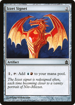 Izzet Signet [Commander 2011]-1
