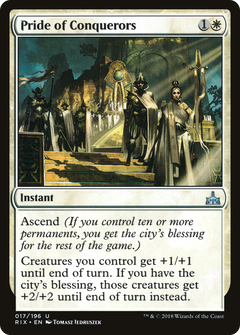 Pride of Conquerors [Rivals of Ixalan]-1